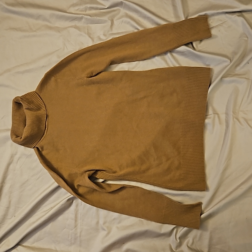 Cashmere turtleneck sweater